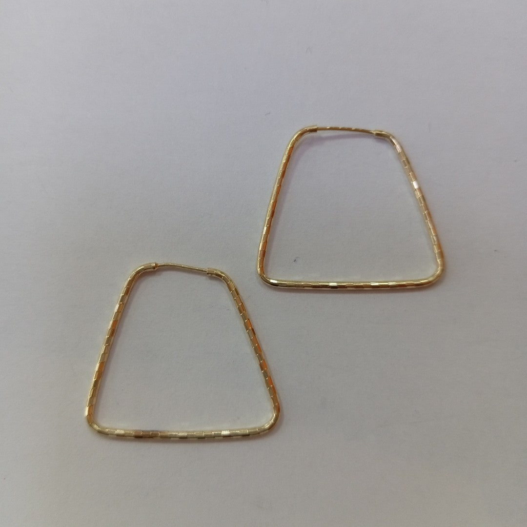 ARRACADAS PAR ORO 14 K 1,40 GRMS (SEMINUEVO)