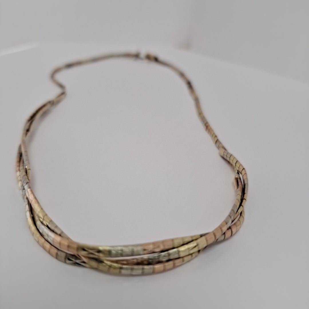 COLLAR ORO 10 K 16,40 GRMS (SEMINUEVO)