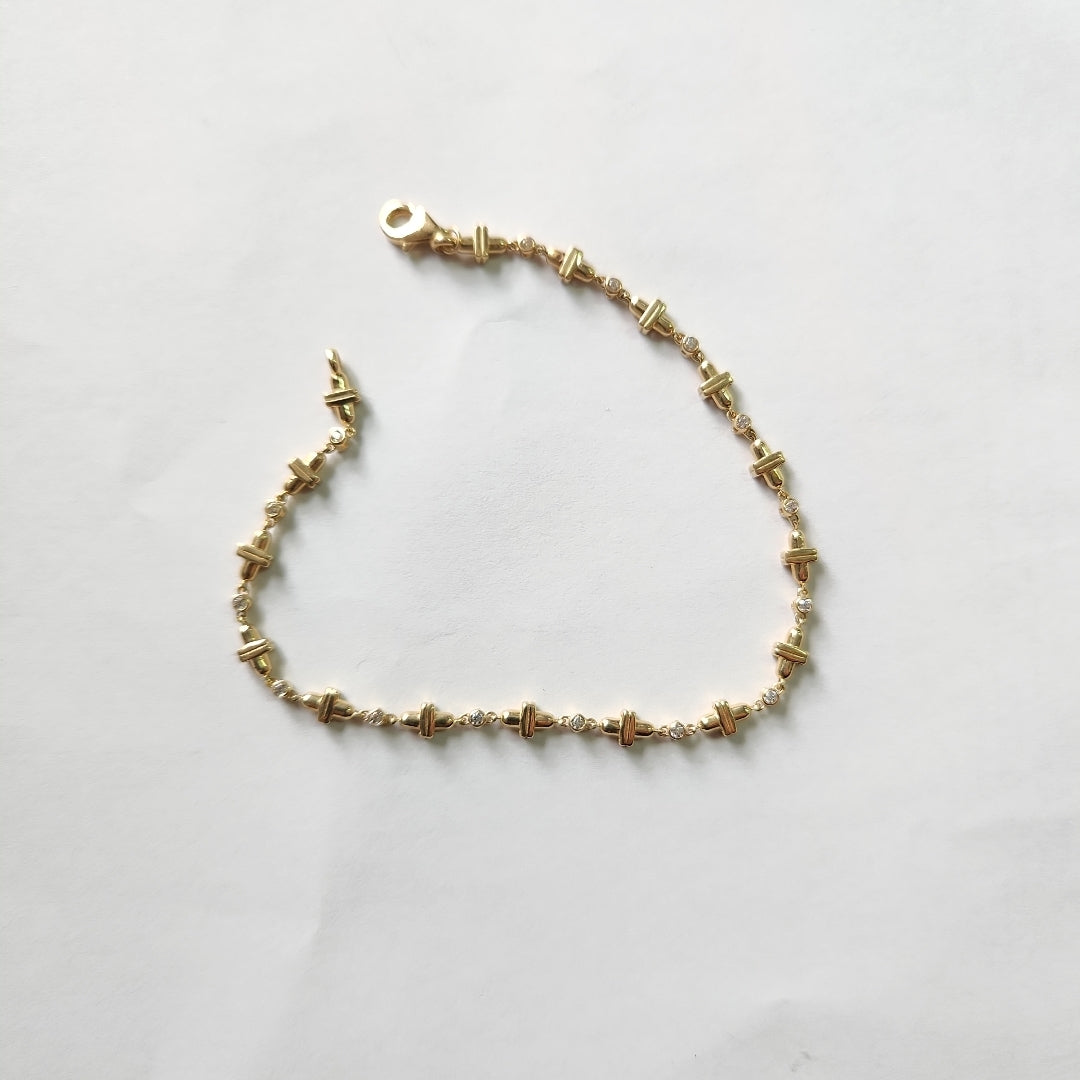 PULSERA ORO 14 K 3.3 GRMS (SEMINUEVO)