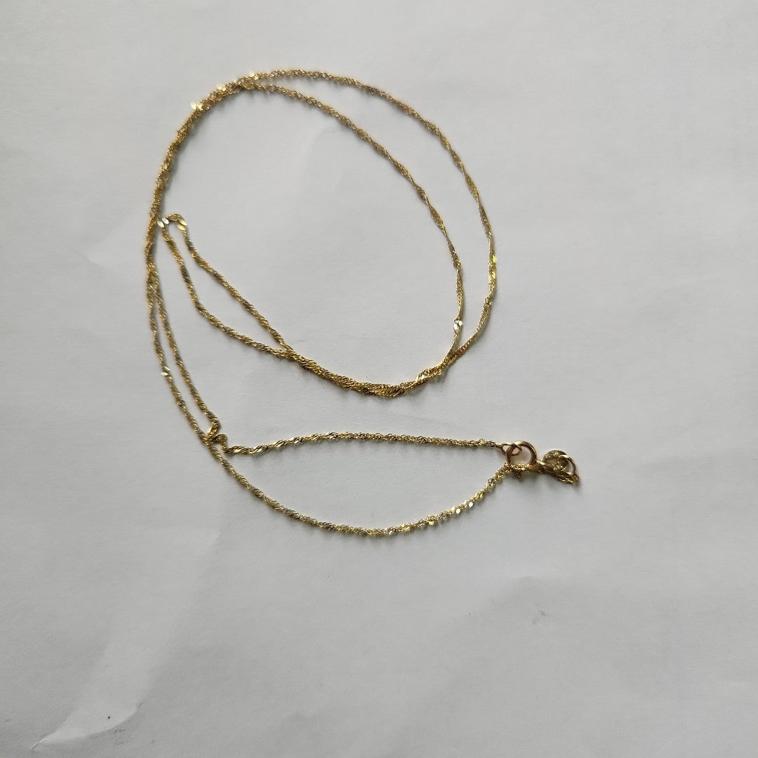 CADENA ORO 14 K 1.1 GRMS (SEMINUEVO)