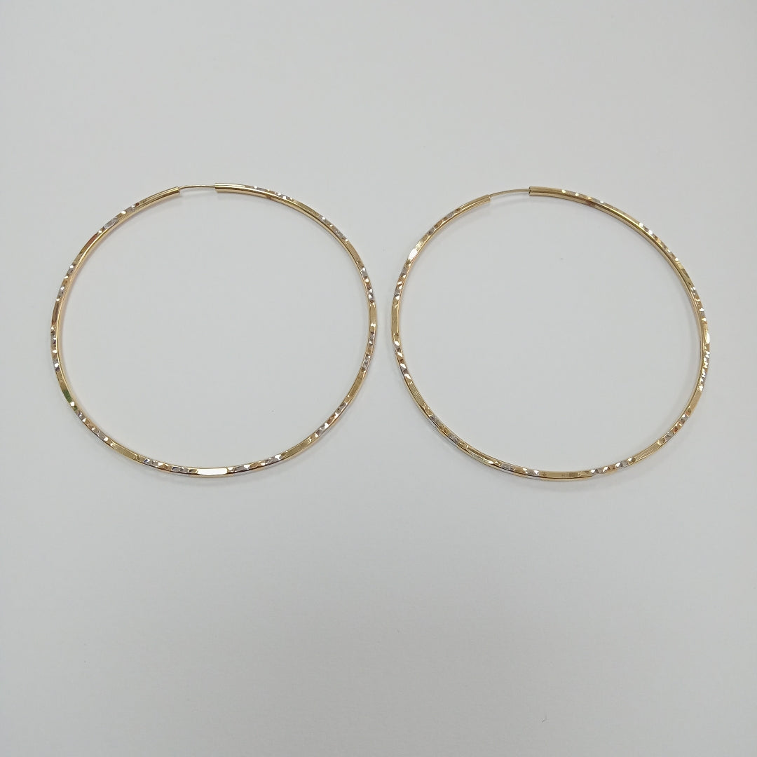 ARRACADAS PAR ORO 14 K 4 GRMS (SEMINUEVO)