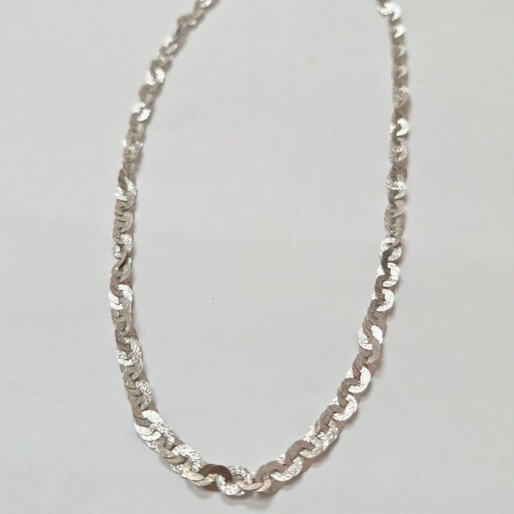 CADENA ORO BLANCO 14 K 10,70 GRMS (SEMINUEVO)