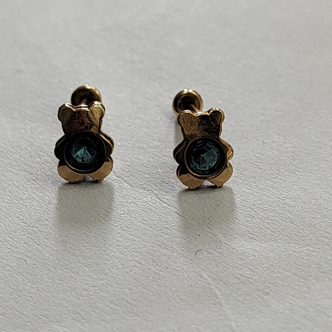 BROQUELES PAR ORO 10 K 0.5 GRMS (SEMINUEVO)
