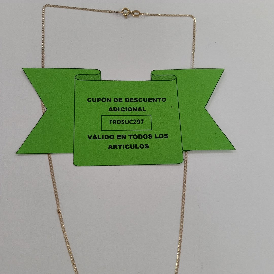 CADENA ORO 10 K 1,60 GRMS (SEMINUEVO)