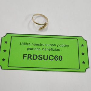 ANILLITO ORO 14 K 1.9 GRMS (SEMINUEVO)