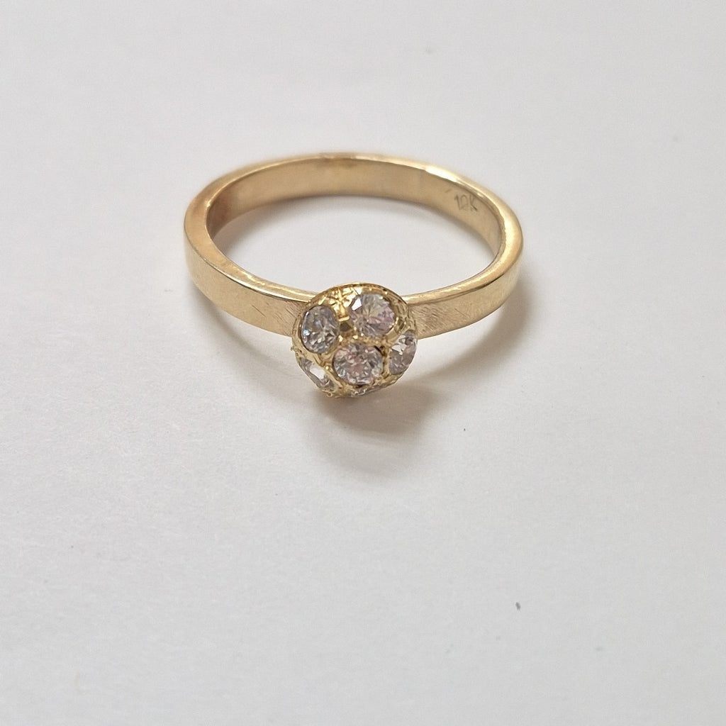 ANILLO ORO 10 K 5,50 GRMS (SEMINUEVO)