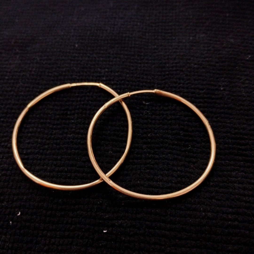 ARRACADAS PAR ORO 14 K 2.2 GRMS (SEMINUEVO)