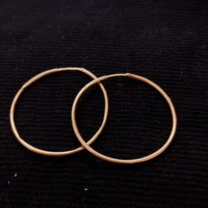 ARRACADAS PAR ORO 14 K 2.2 GRMS (SEMINUEVO)