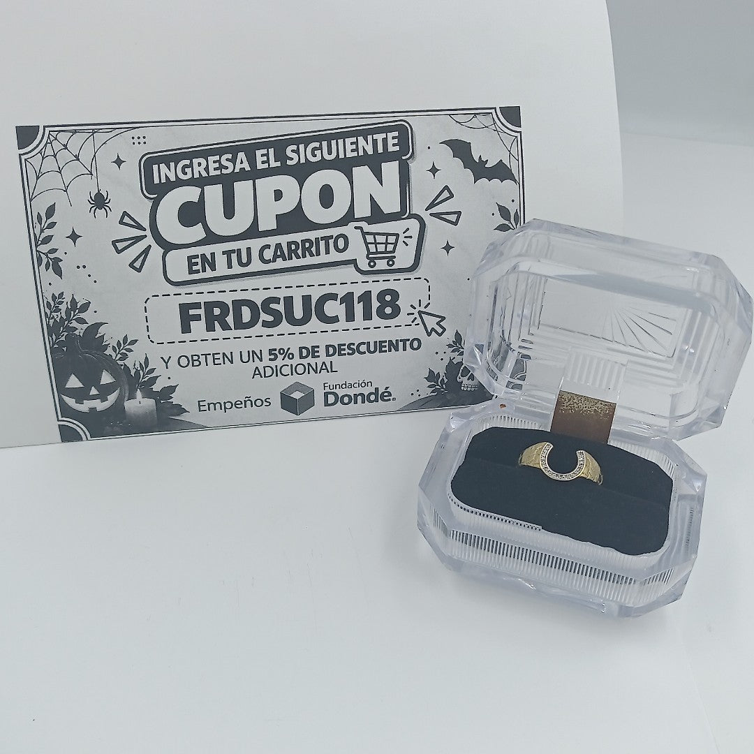 ANILLO ORO 10 K 3 GRMS (SEMINUEVO)