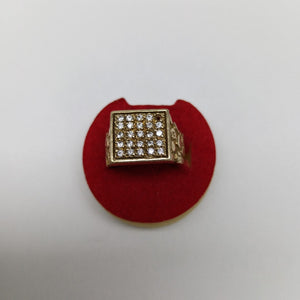 ANILLO ORO 14 K 9,20 GRMS (SEMINUEVO)