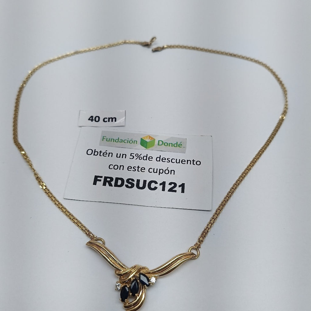GARGANTILLA ORO 14 K 8,70 GRMS (SEMINUEVO)