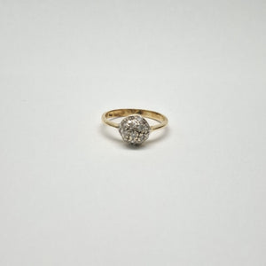 ANILLITO ORO,RODIADO 14 K 2,60 GRMS (SEMINUEVO)