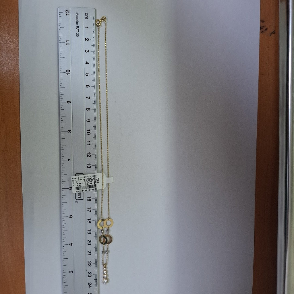 GARGANTILLA ORO 14 K 3.3 GRMS (SEMINUEVO)