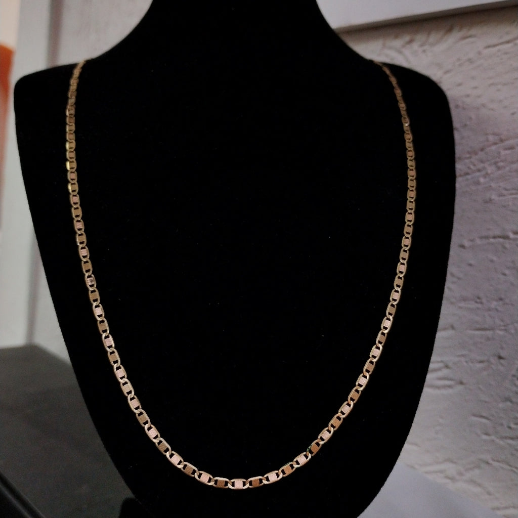 CADENA ORO COMBINADO 10 K 4,30 GRMS (SEMINUEVO)
