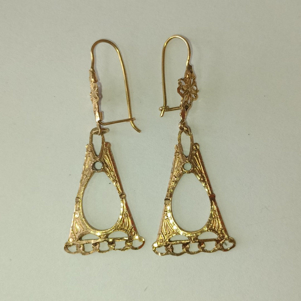 ARETES PAR ORO 10 K 2.6 GRMS (SEMINUEVO)