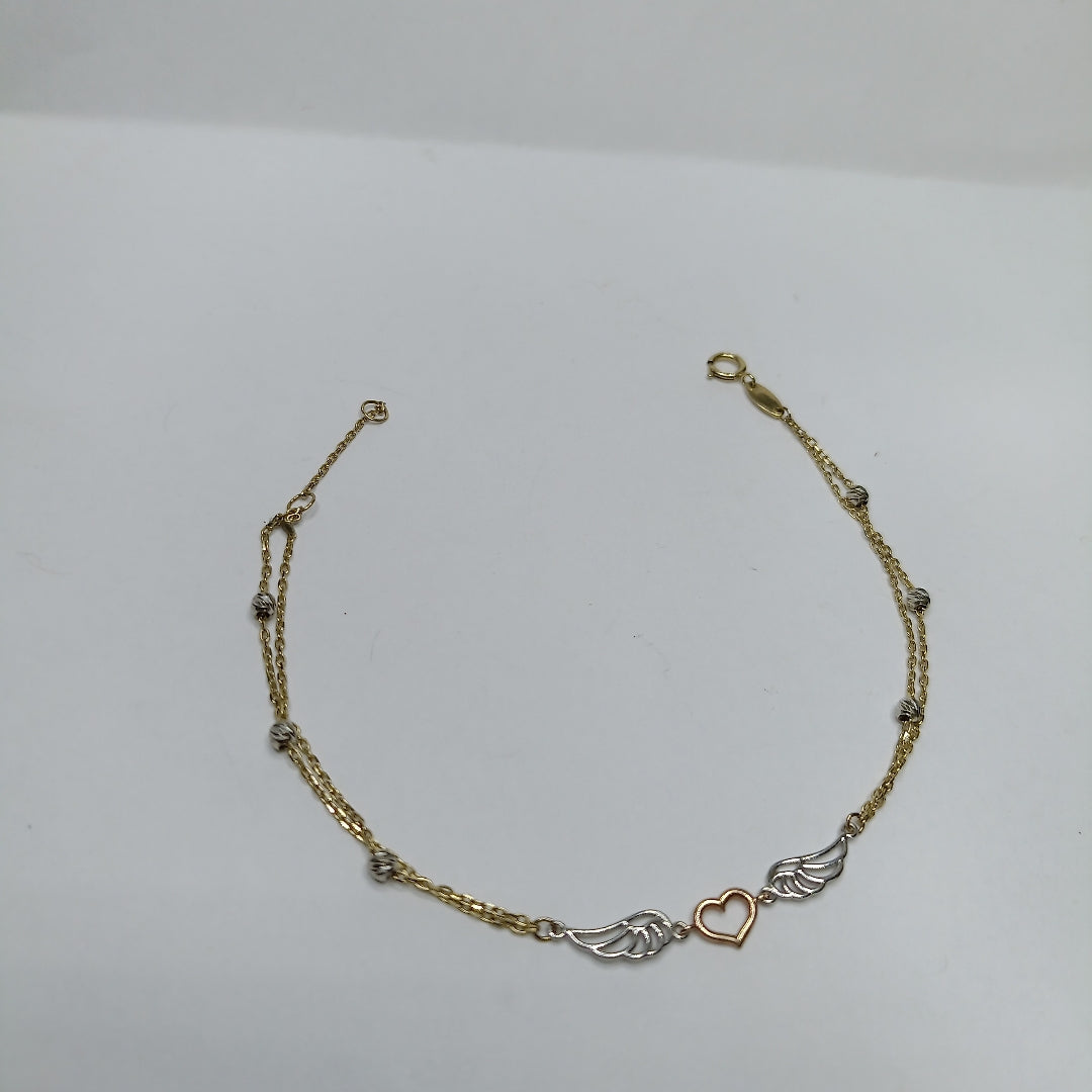 PULSERA ORO,ORO COMBINADO 10 K 1,40 GRMS (SEMINUEVO)