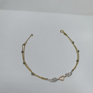 PULSERA ORO,ORO COMBINADO 10 K 1,40 GRMS (SEMINUEVO)