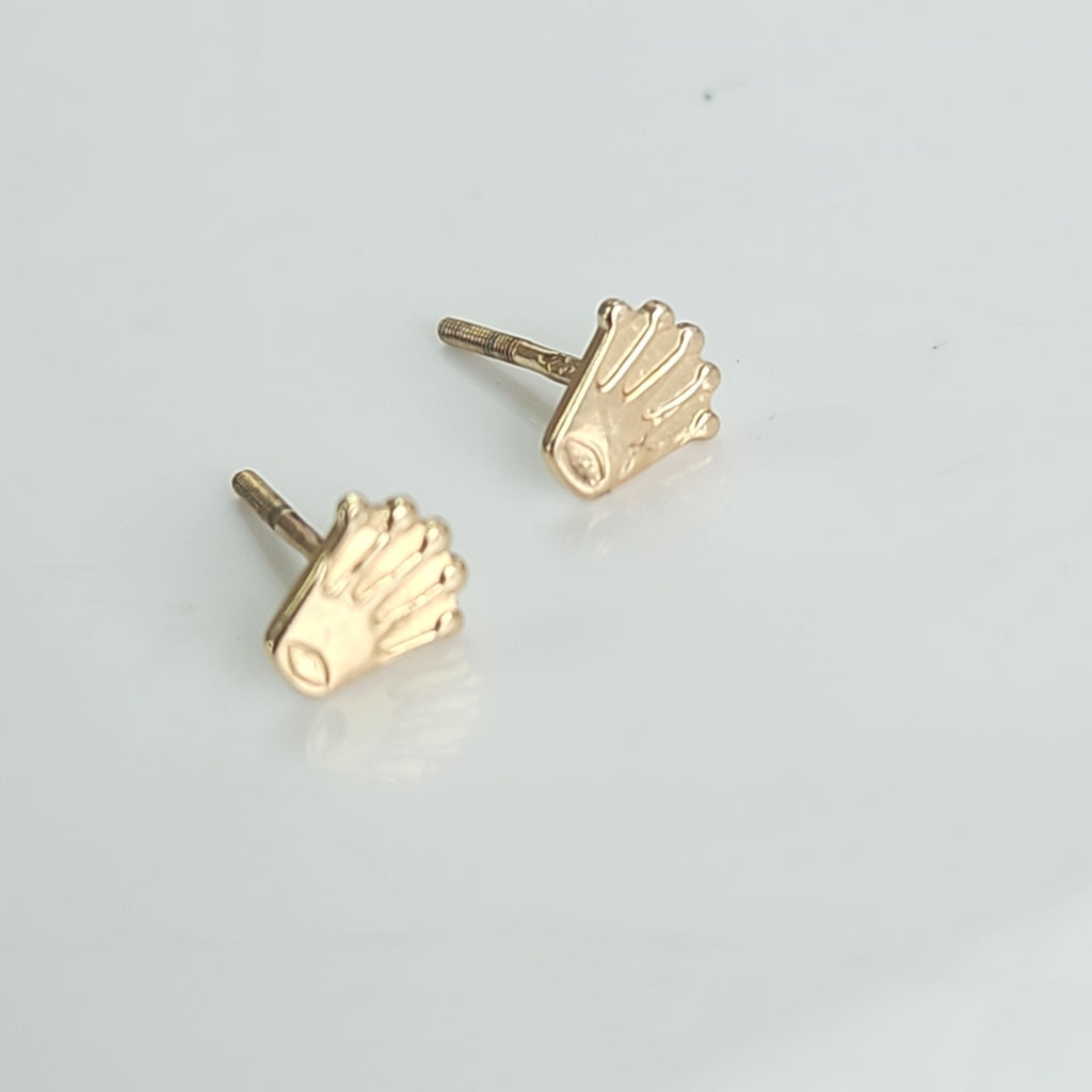 BROQUELES PAR ORO 14 K 0.7 GRMS (SEMINUEVO)
