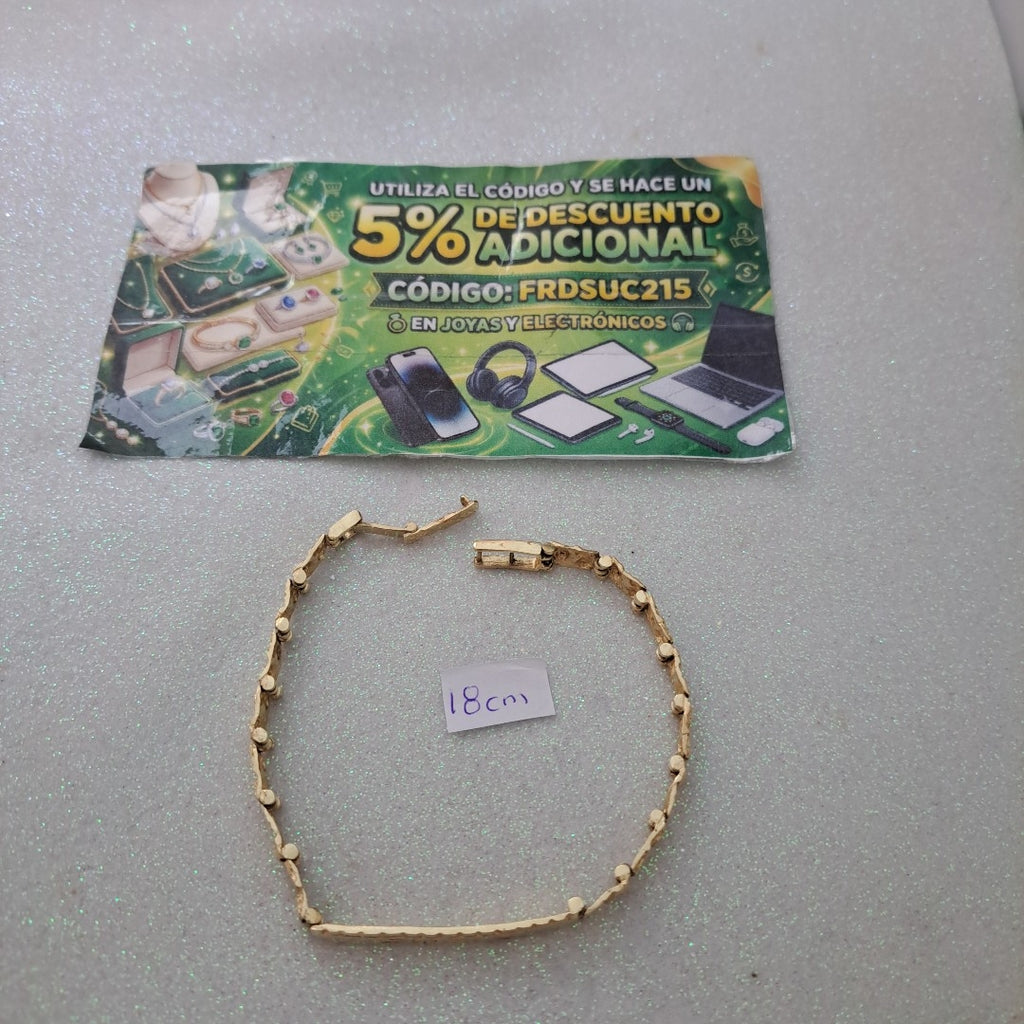 ESCLAVA ORO 14 K 10.4 GRMS (SEMINUEVO)