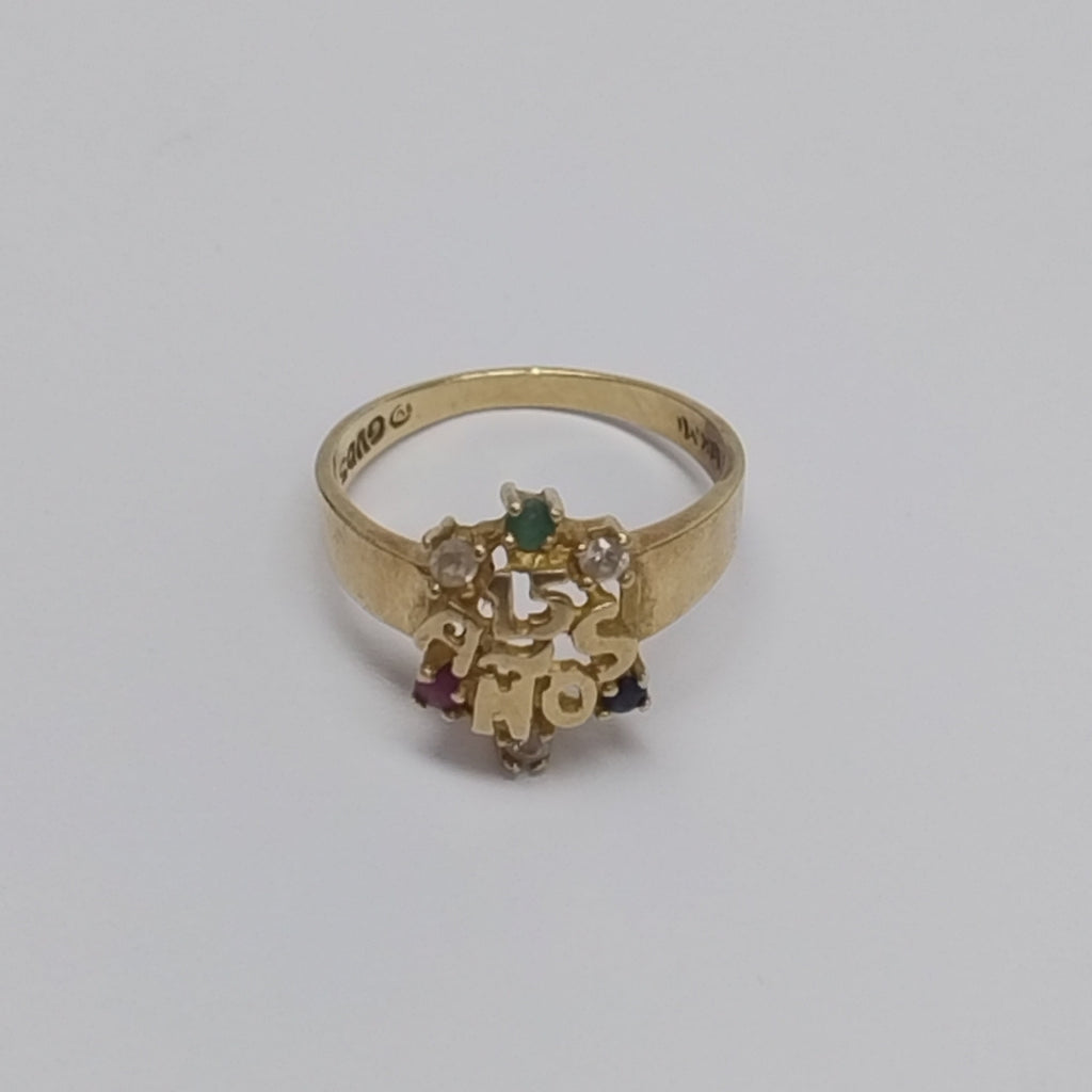 ANILLITO ORO 14 K 2.7 GRMS (SEMINUEVO)