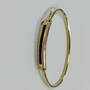 PULSERA RIGIDA ORO 14 K 7 GRMS (SEMINUEVO)