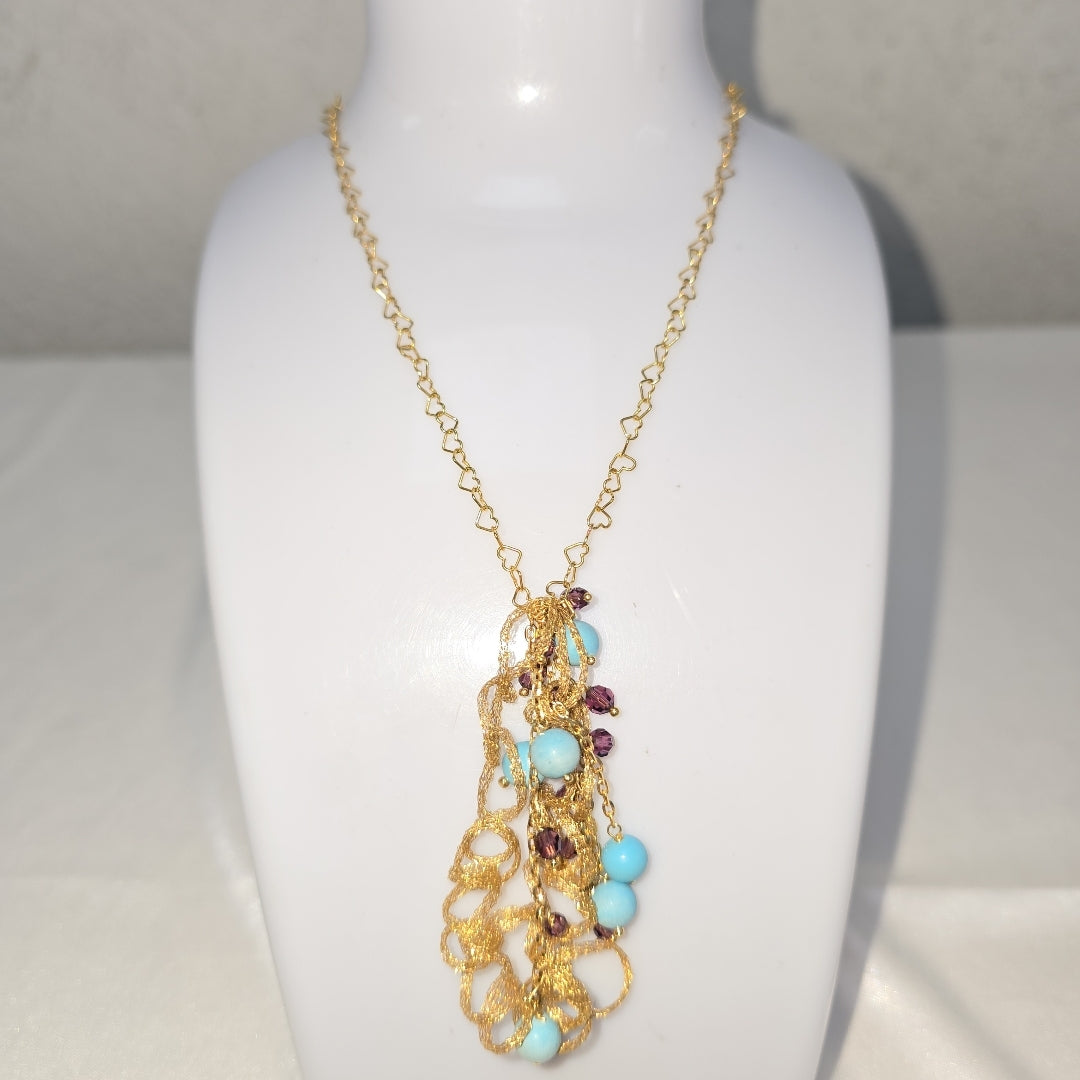 COLLAR ORO 14 K 9.1 GRMS (SEMINUEVO)