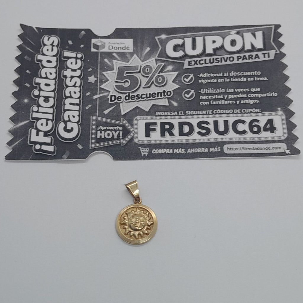 DIJE ORO 14 K 0,90 GRMS (SEMINUEVO)