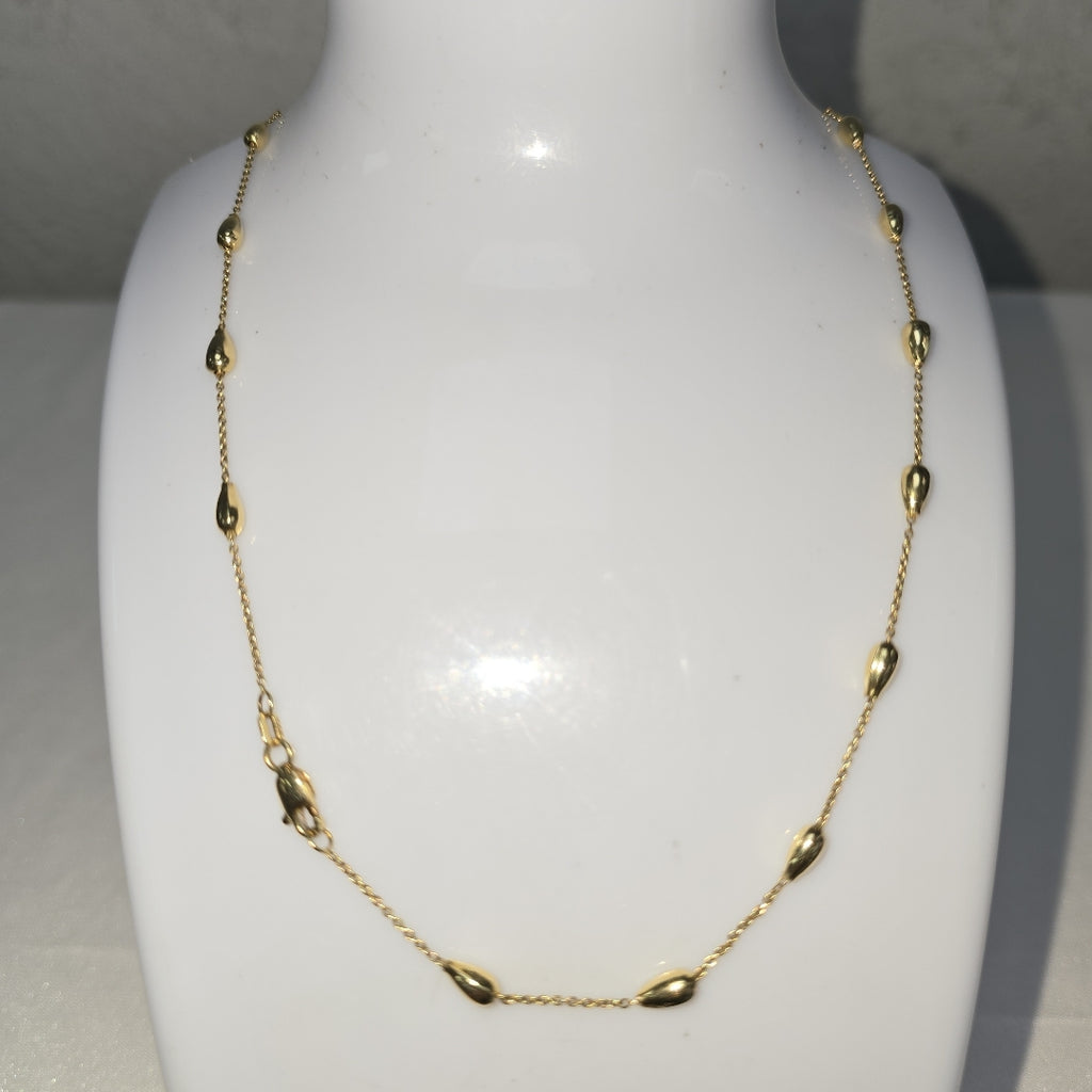 GARGANTILLA ORO 14 K 4.3 GRMS (SEMINUEVO)