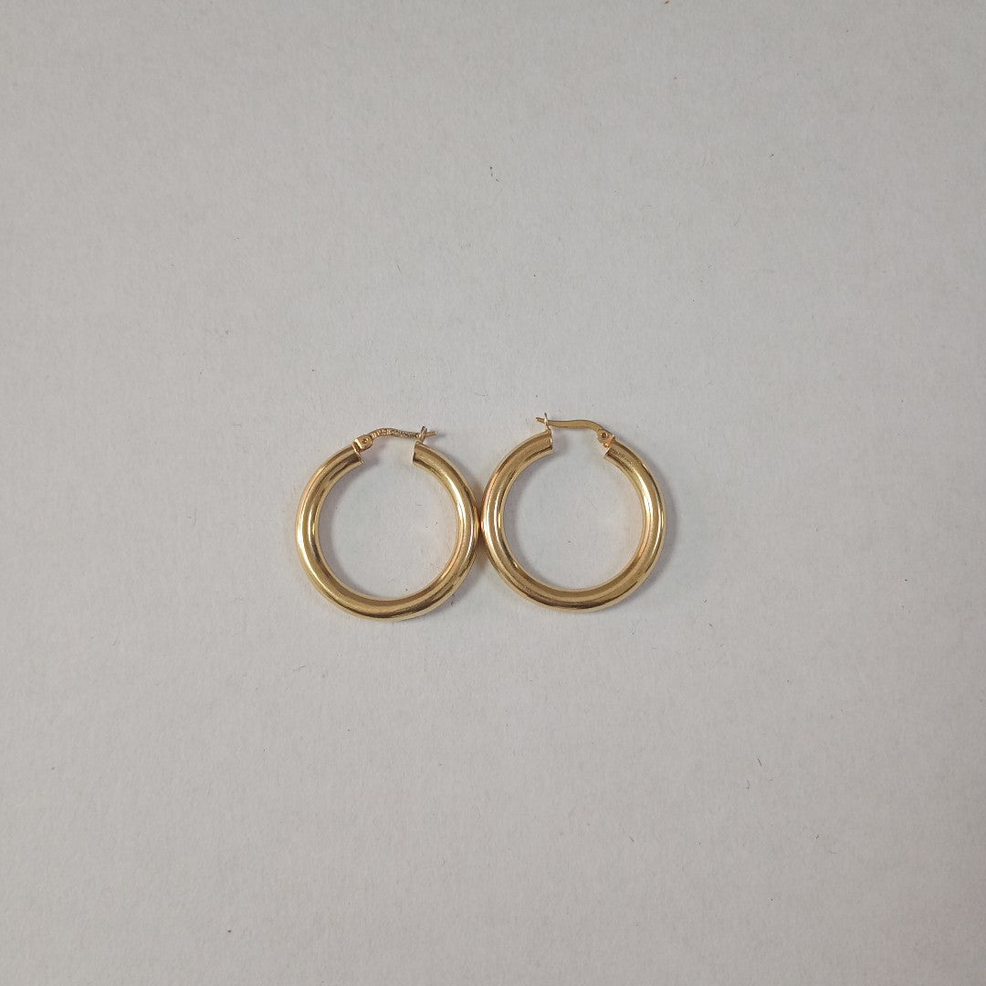 ARRACADAS PAR ORO 14 K 4.7 GRMS (SEMINUEVO)