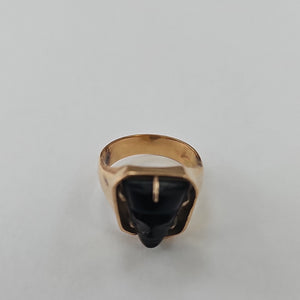 ANILLO ORO 14 K 13.5 GRMS (SEMINUEVO)