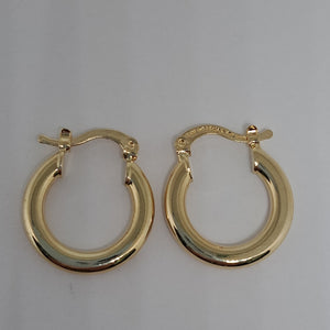 ARETES ARRACADAS 14K 1.6 GR (NUEVO)