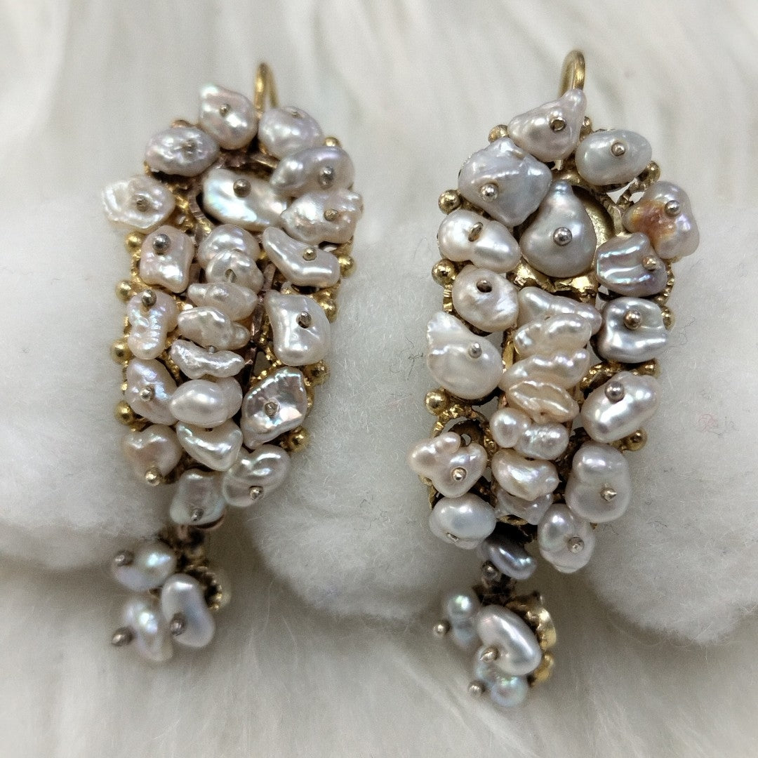 ARETES PAR ORO 8 K 7.9 GRMS (SEMINUEVO)