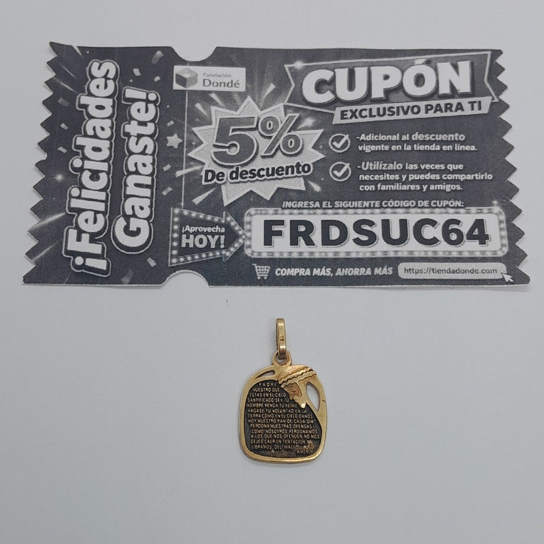 DIJE ORO 14 K 4,10 GRMS (SEMINUEVO)