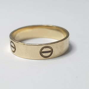 ARGOLLA ORO 14 K 3,80 GRMS (SEMINUEVO)
