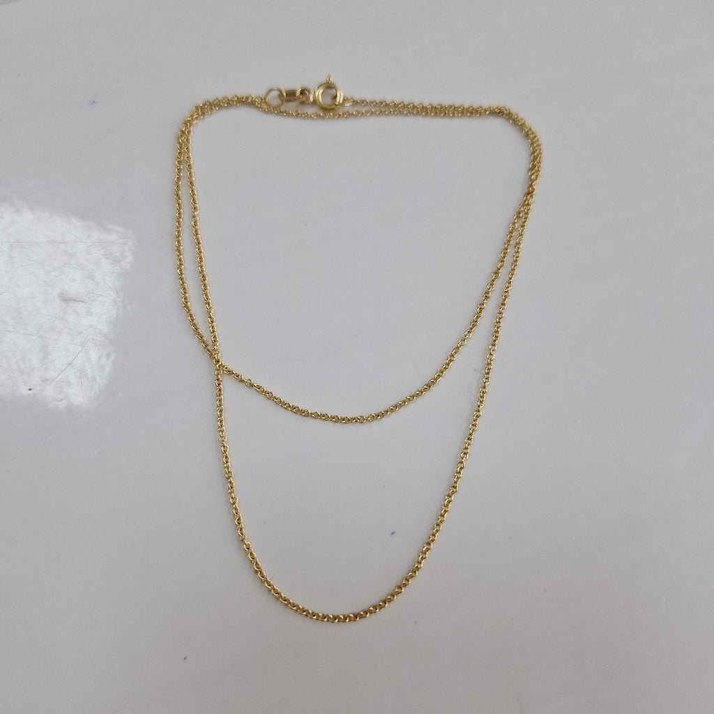 CADENA ORO 14 K 1.8 GRMS (SEMINUEVO)