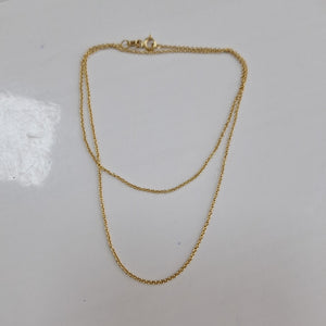 CADENA ORO 14 K 1.8 GRMS (SEMINUEVO)