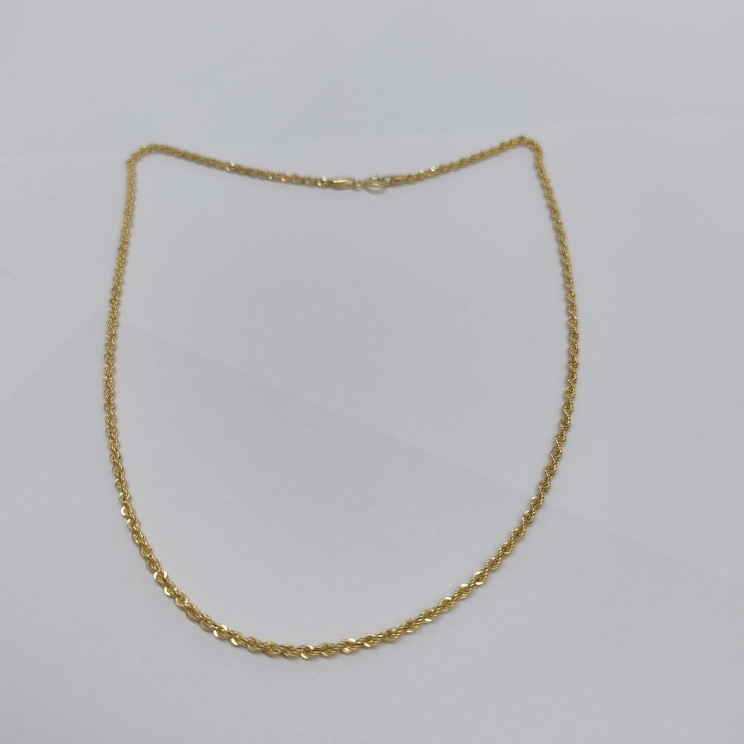 CADENA ORO 14 K 2.2 GRMS (SEMINUEVO)
