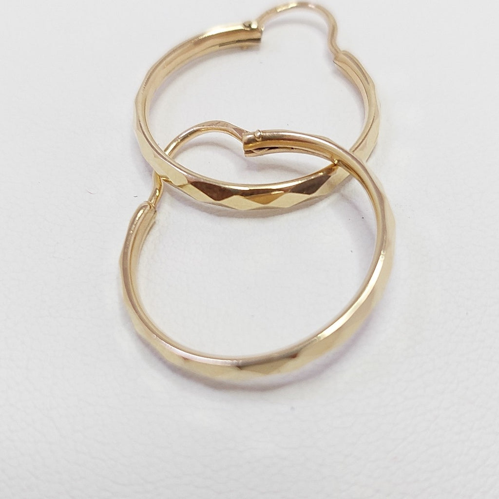 ARRACADAS PAR ORO 14 K 2.3 GRMS (SEMINUEVO)