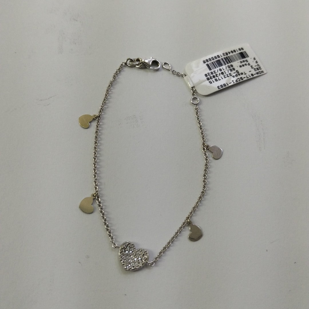 PULSERA ORO BLANCO 14 K 2,30 GRMS (SEMINUEVO)