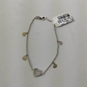 PULSERA ORO BLANCO 14 K 2,30 GRMS (SEMINUEVO)