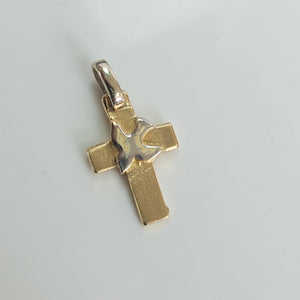 CRUZ ORO,ORO BLANCO 14 K 1,90 GRMS (SEMINUEVO)