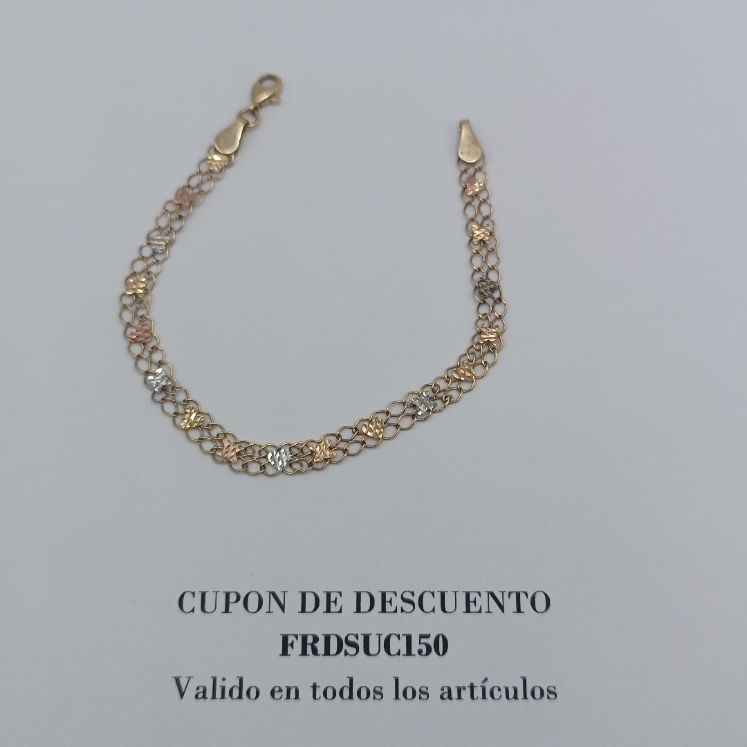PULSERA ORO 10 K 2.6 GRMS (SEMINUEVO)