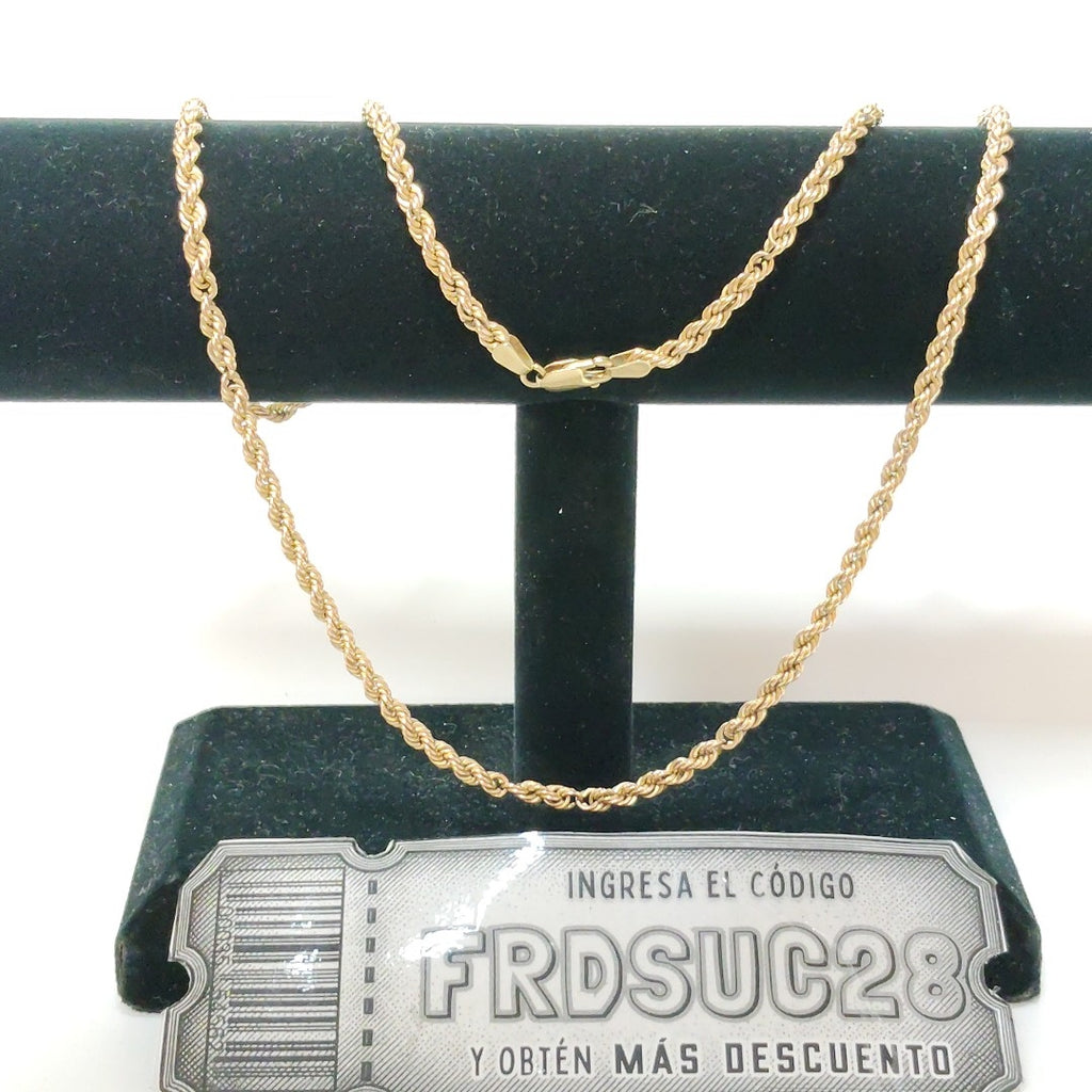 CADENA ORO 10 K 8.9 GRMS (SEMINUEVO)