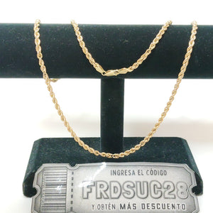 CADENA ORO 10 K 8.9 GRMS (SEMINUEVO)