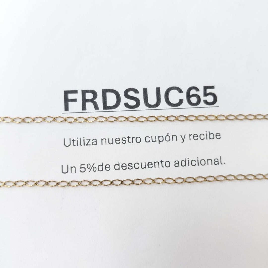CADENA ORO 10 K 1,70 GRMS (SEMINUEVO)