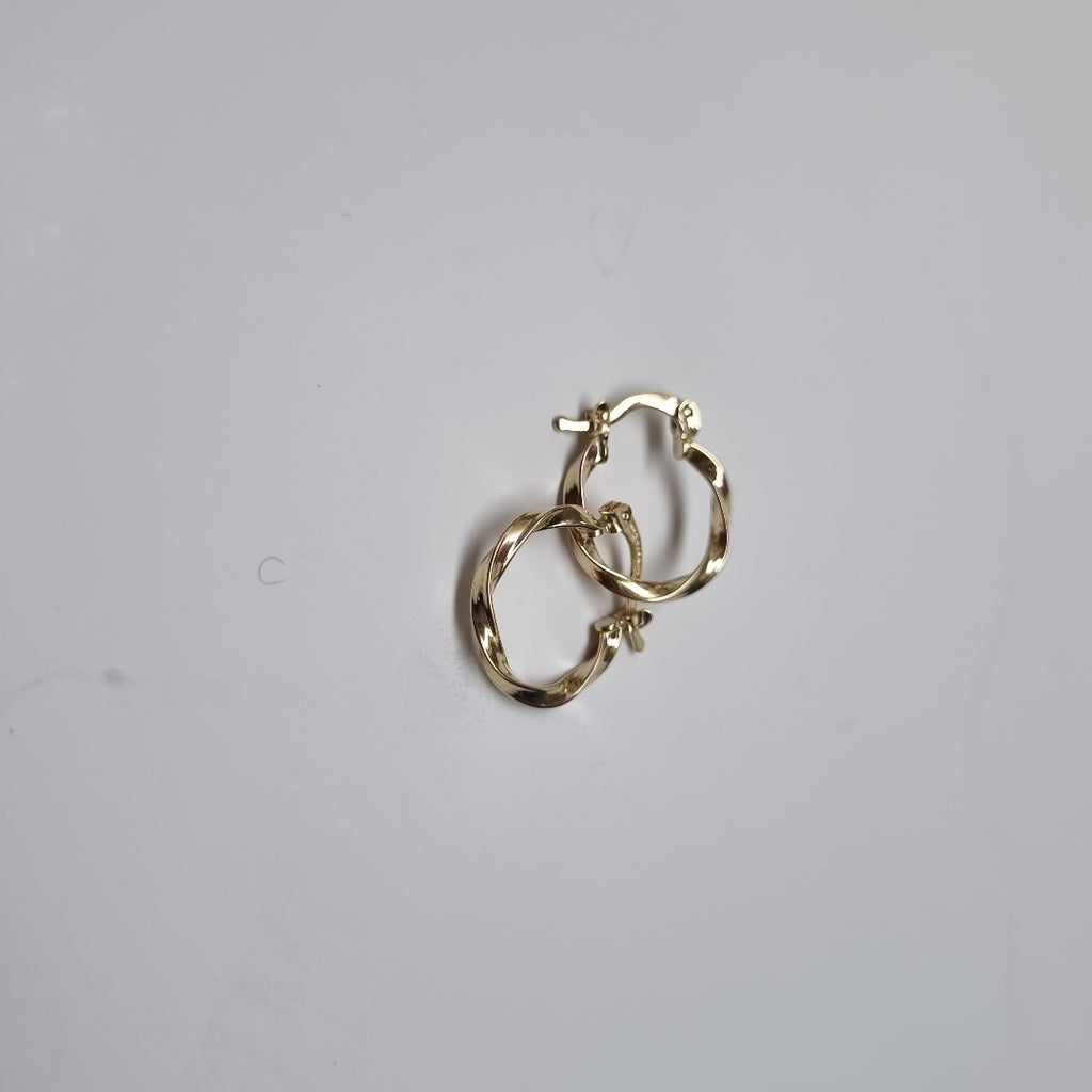 ARETES ARRACADAS TORZAL 14K 1.2 GR (NUEVO)