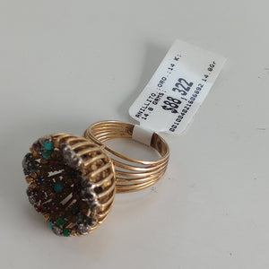 ANILLITO ORO 14 K 14.8 GRMS (SEMINUEVO)