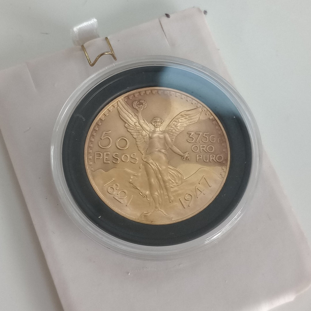 K1 41.6 GRMS 21 K IDENTIFICACIÓN MONEDA NOMINATIVA MONEDAS PESOS 50 PESOS (SEMINUEVO)