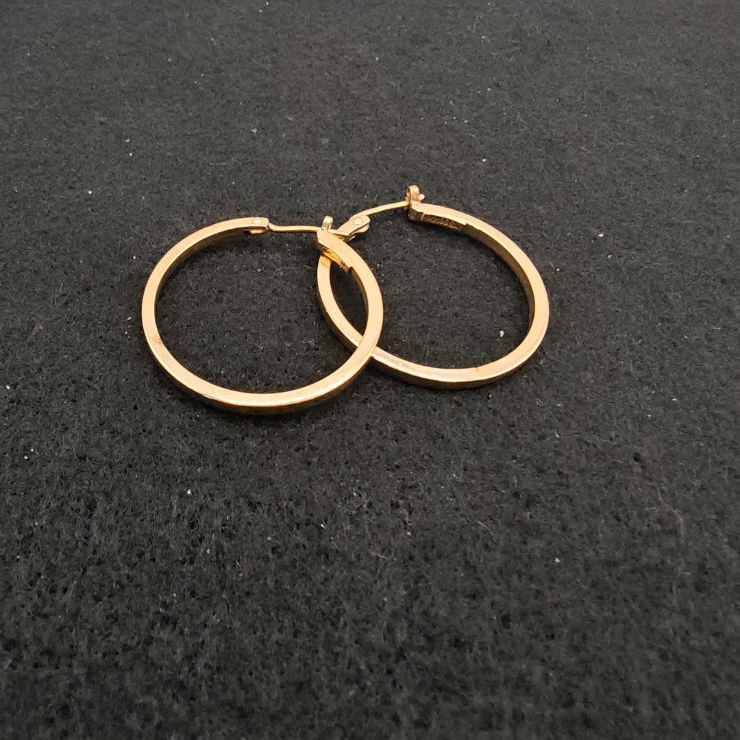 ARRACADAS PAR ORO 14 K 3.9 GRMS (SEMINUEVO)