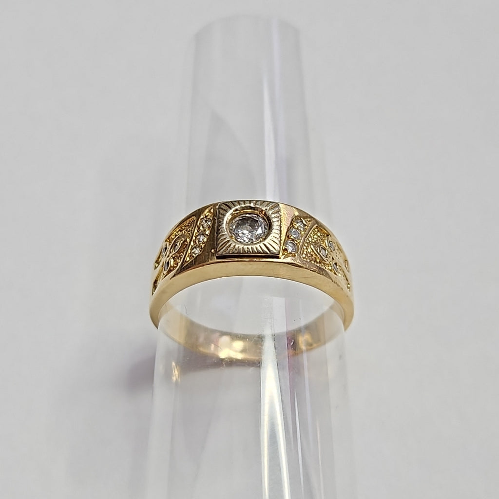 ANILLO ORO 14 K 6,00 GRMS (SEMINUEVO)
